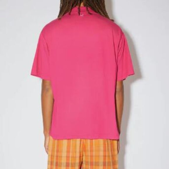 BNWT SS22 ACNE STUDIOS FACE MOTIF POLO SHIRT M - Picture 12 of 13